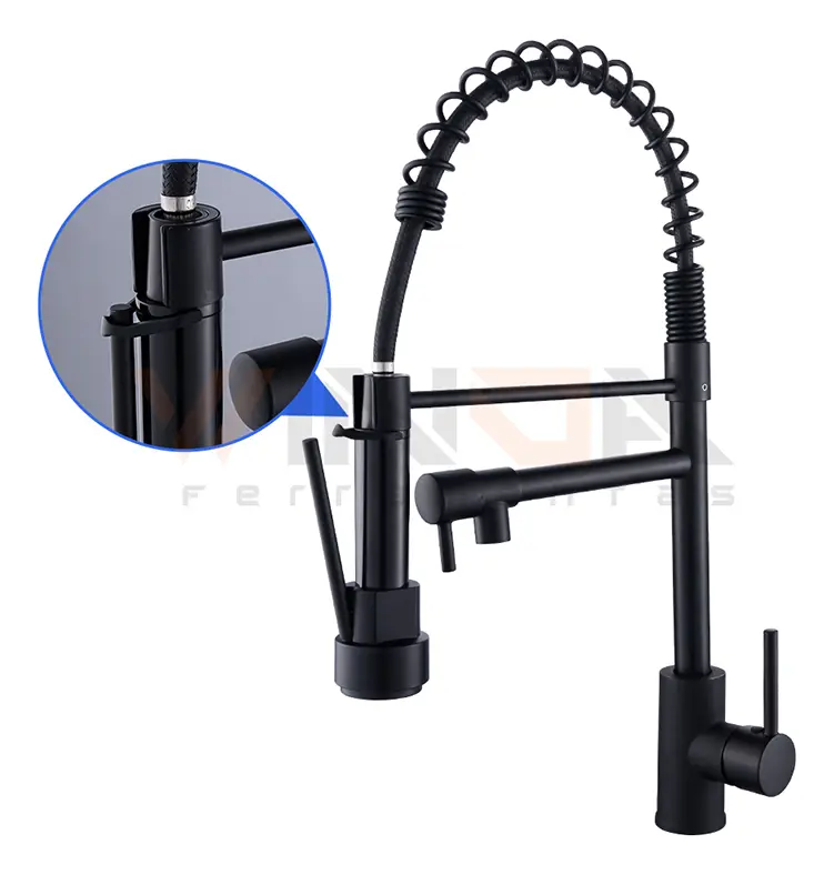 Torneira Gourmet Flexivel Monocomando Preto Fosco Hidramax Cozinha analisada em review de torneira gourmet